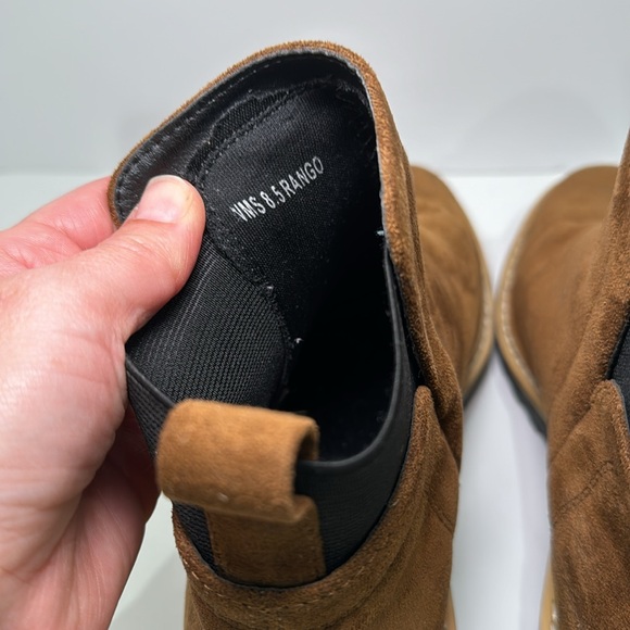 Women’s Dolce Vita Huey H20 Boots Dark Brown Suede Ankle Boots Size 8.5 - Picture 5 of 6